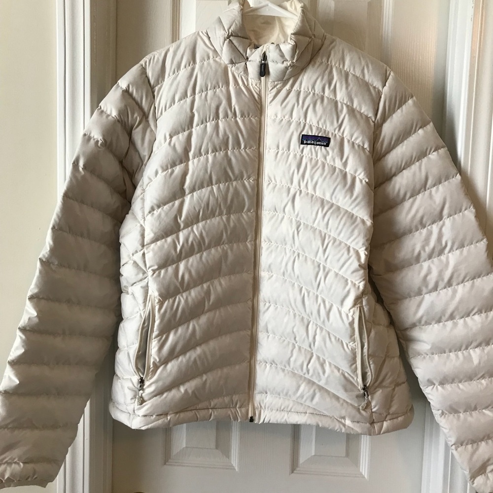 Patagonia women’s down jacket xl